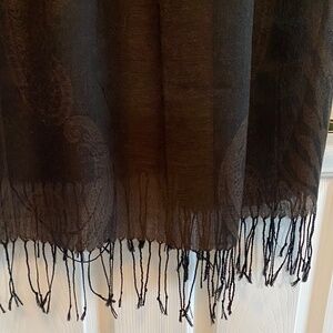 BUY 2 ITEMS & GET 1 FREE - Beautiful Brown Pashmina, Shawl, Wrap